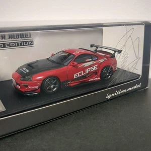 Zündmodell Toyota Supra JZA80 Manabu Orido Ver.2 rot IG1977 gebraucht Japan - Bild 1 von 7