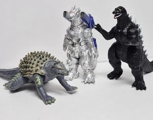 Godzilla Lote De 3 Guerras Godzilla PVC/Vinilo Figura 3.5"  - Imagen 1 de 14