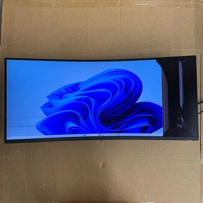 Alienware 34inch WQHD 180Hz 1ms AW3425DWM Curved Gaming Monitor - AS IS READ - Image 1 of 4