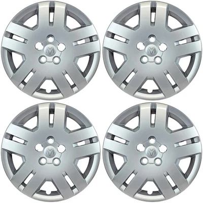 2008-2014 Dodge Avenger 17" tampas de roda calotas de substituição # 468-17S CONJUNTO DE LOGOTIPO - Imagem 1 de 4