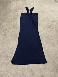 Vestido para mujer Ann Taylor Loft azul marino talla 8 C69 - Imagen 1 de 9