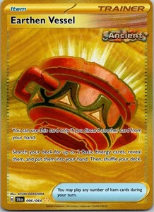 Earthen Vessel 096/064 Pokemon Shrouded Fable Gold Hyper Rare Near Mint (NM) - Picture 1 of 2