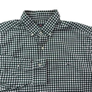 Camisa grande con botones Vineyard Vines para hombre calce clásico a cuadros ajuste Tucker - Imagen 1 de 23