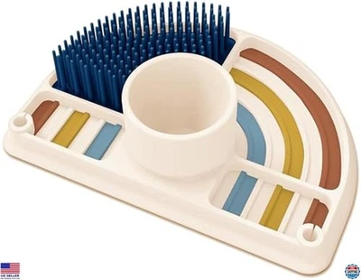 Dr. Brown's 2-in-1 Dry & Prep Silicone Mat, Silicone Baby Bottle Drying Mat with - Image 1 of 4