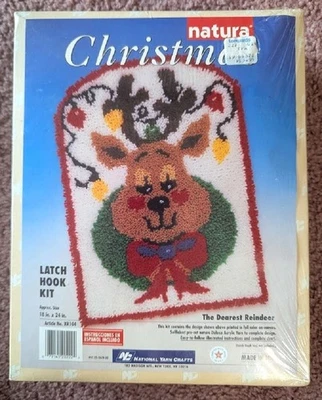 Kit Gancho Cierre Navidad Natura El Reno Más Querido 18" x 24", Nuevo En Caja Foto 1 de 4