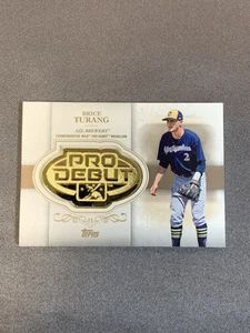 2019 Brice Turang Topps Pro Debut Medallion Relic - Picture 1 of 2