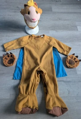 Linny the Guinea Pig Wonder Pets Animal Sz Infant Baby Child Halloween Costume - Image 1 of 4