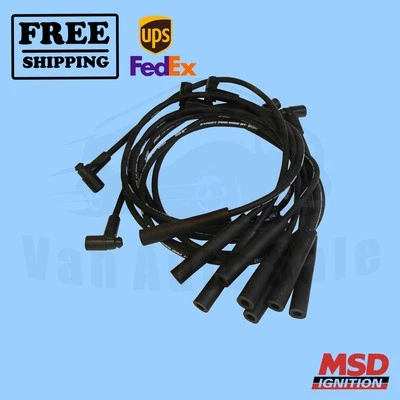 Juego de cables de bujía MSD para camioneta Chevrolet G20 1974 Foto 1 de 2