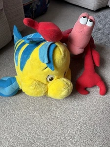 Vintage Walt Disney The Little Mermaid Soft Toys - Picture 1 of 8