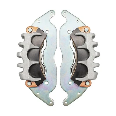 For RZR Turbo 2016-2021 1 Pair Front Brake Calipers & Sintered Pads 1912473 - Image 1 of 4