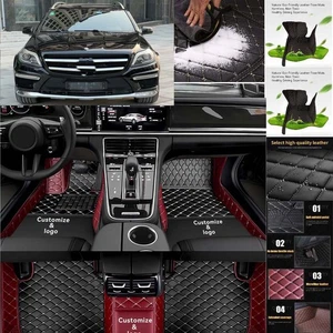 For Mercedes Benz GL Car Floor Mats Carpets Cargo Liners Custom All Weather - Foto 1 di 28