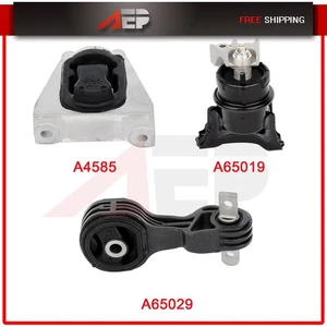 Engine& Trans Mount 3Pcs For Honda Civic 1.3L Hybrid 2006 2007-2011 Hydr Bracket - Picture 1 of 10