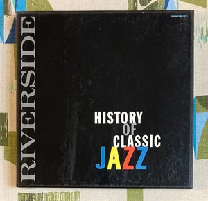 Riverside History of Classic Jazz 5 LP Box VG+/M- - Foto 1 di 5