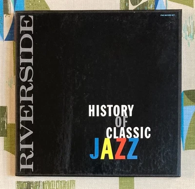 Riverside History of Classic Jazz 5 LP Box VG+/M- - Image 1 of 4