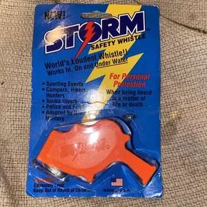 STORM Whistle ORANGE Loudest Whistle in World from movie Wild - Picture 1 of 2