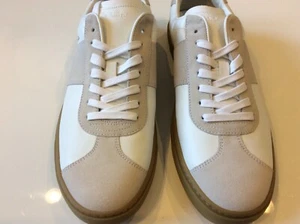Paul Smith neu Herren Levon weiß Leder Niedrig Turnschuhe Größe 10 $ 268,00 - Bild 1 von 10