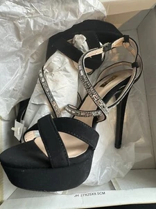 Women's high heels stilettos strappy toe sandals - Picture 1 of 4