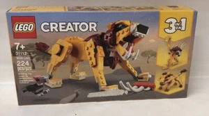 LEGO Creator 3 en 1 León Salvaje 31112 Juguete Kit de Construcción Juego Nuevo Sellado - Imagen 1 de 2