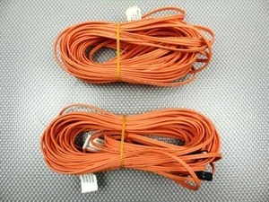 Lot of 2 - Corning Fiber 62.5/125 Optical Cable OFNR(UL) LS0H Halogen Free 20M - Picture 1 of 10