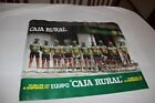 Affiche très grande du kit boîte cycliste rurale retour en Espagne de 1987