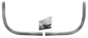 1964 Impala, Biscayne & BelAir Cove Outer Molding SS w/ Clips- Pair New - Foto 1 di 1