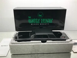 AUTOART 71546 THE GREEN HORTNET BLACK BEAUTY TV SHOW CAR -1:18- GOOD IN BOX - Imagen 1 de 22