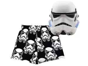 Boxer da uomo Star Wars Stormtrooper con casco da soldato - Nuovo con etichette - Foto 1 di 3