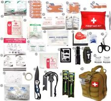 128Pc First Aid Kit Médico Supervivencia Emergencia Trauma Militar Viajes