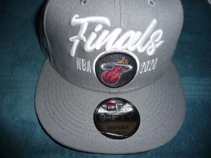 NWT 2020 MIAMI HEAT FINALS SNAPBACK NEWERA 9FIFTY CAP - Picture 1 of 8