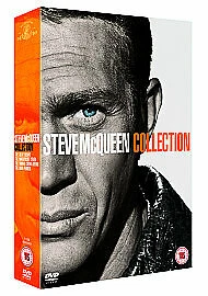 Steve McQueen Collection - The Great Escape/The Magnificent Seven/The Thomas Crown Affair/The Sand Pebbles (Box Set) (DVD, 2007)