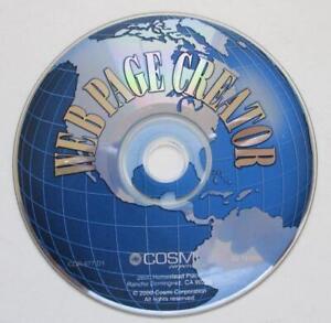 WEB PAGE CREATOR by COSMI Corp. (2000 CD) CDR-677 D1