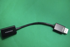 Insignia Display Port DP Male to HDMI Female Port Video AV PC Adapter Cable Cor - Picture 1 of 3