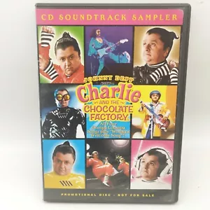 Charlie and the Chocolate Factory CD Soundtrack Sampler Oompa Loompa Buffed Disc - Picture 1 of 4