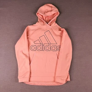Adidas Damen Hoodie Größe XS Koralle/Pfirsich Langarm Freizeit Activewear - Bild 1 von 8