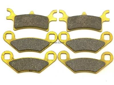 Front Rear Brake Pads For Polaris 500 Sportsman HO/EFI 2003-2008 Brakes Touring  - image 1 of 3