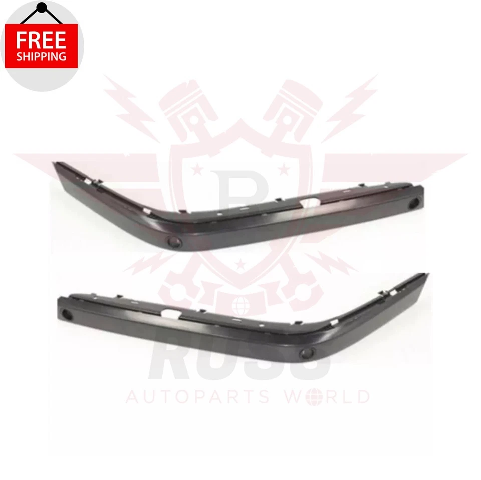 New Front Bumper Trim Left & Right Side Set of 2 Fits 1995-2001 BMW 740iL/750iL Foto 1 de 4