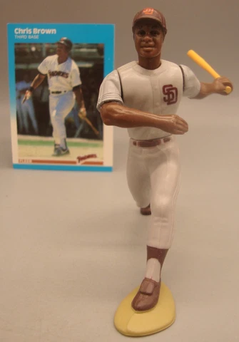 LOOSE 1988 SLU STARTING LINEUP FIGURE CHRIS BROWN SAN DIEGO PADRES Cover