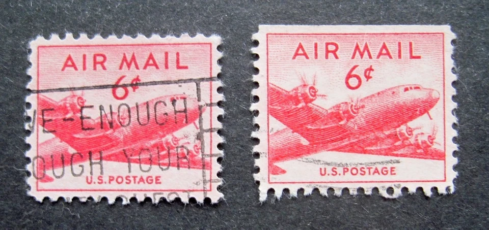 Sc # C39 ~ 6 cent DC-4 Skymaster Issue, Pane & Booklet Singles - Image 1 of 1