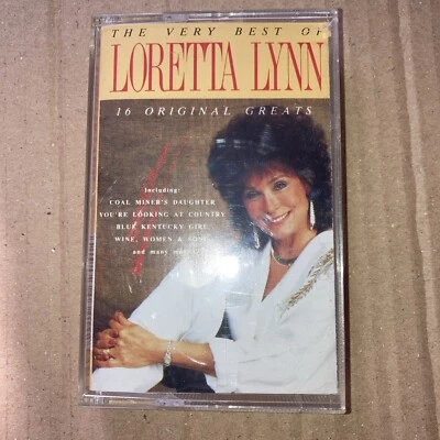 LORETTA LYNN Very Best Of Cassette PLAC 308 fast uk dispatch free post - Image 1 of 2