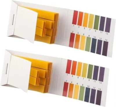 160 pH 1-14 Universal Full Range Litmus Test Paper Strips for Liquids Urine etc.