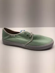 VANS Tazie SF Gossamer Green White Casual Sneakers Womens Size 8.5 - Picture 1 of 6