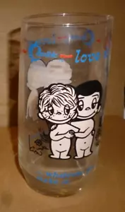 Vintage 1975 Kim Casali Centsible "Love Is..."  Glass - Picture 1 of 2