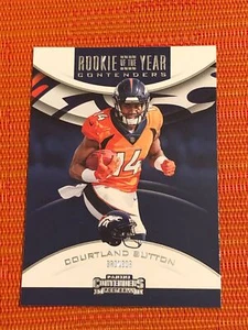 2018 Contenders Rookie of the Year #14 COURTLAND SUTTON BRONCOS - Picture 1 of 2