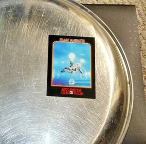 1991 IMPEL MEGA METAL ROCK-N-ROLL TRADING CARD IRON MAIDEN #42 SEVENTH SON  - Bild 1 von 2