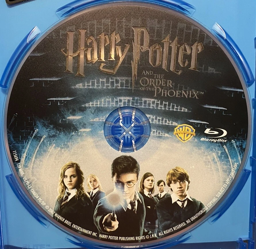 Harry Potter and the Order of the Phoenix ****BLU-RAY*****DISC ONLY - Image 1 of 1