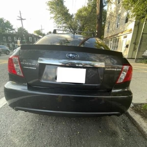 Stock 284A Rear Duckbill Trunk Spoiler Wing Fits 2008~2011 Subaru Impreza Sedan - Picture 1 of 12