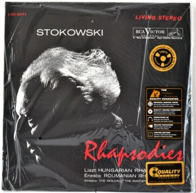 AUDIOPHILE ANALOGUE PRODUCTION LSC2471-45 LISZT-ENESCO Rhapsody STOKOWSKI 2LP SS - Image 1 of 2