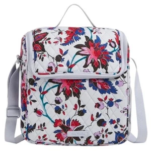 Vera Bradley Outlet Cotton Lunch Crossbody Bag - Small / Vineyard Floral NEW - Picture 1 of 3