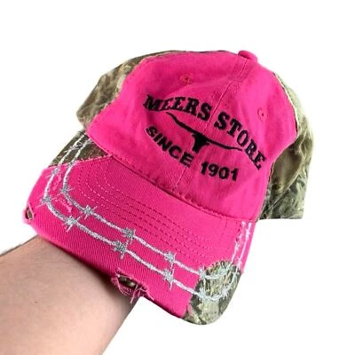 Sombrero de camuflaje Realtree vintage años 90 con alambre de púas bordado Foto 1 de 4