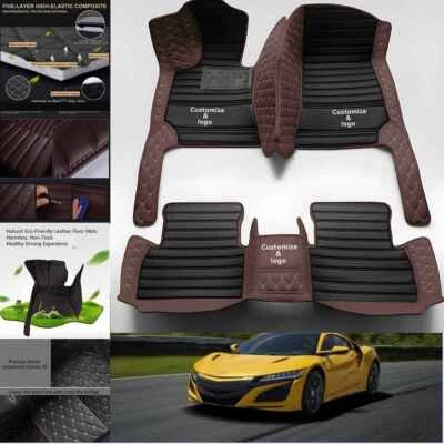 For Mazda 2 3 4 5 6 All Weather Car Floor Mats Front & Rear Waterproof Carpets Foto 1 de 4